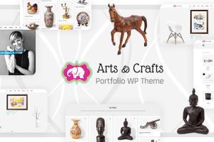 Crafts & Arts v2.5 – 手工艺术家 WordPress 主题下载