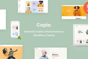 Capie v.1.0.55 – 轻便的创意 WooCommerce WordPress主题下载