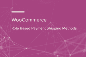 WooCommerce Role Based Payment Shipping Methods 2.7.6 用户角色区分支付和运输方式插件下载