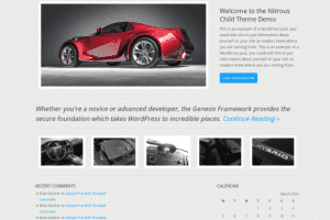 StudioPress Nitrous WordPress Theme 1.0.0