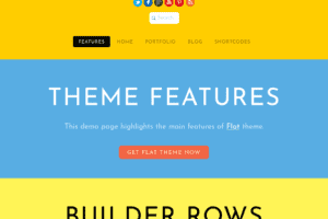 Themify Flat WordPress Theme v7.1.4 主题下载