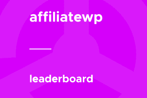 AffiliateWP – Leaderboard 1.2