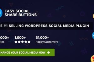 Easy Social Share Buttons for WordPress v11.2 社交分享按钮插件下载