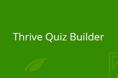 Thrive Quiz Builder v10.9.4 测验问卷插件下载