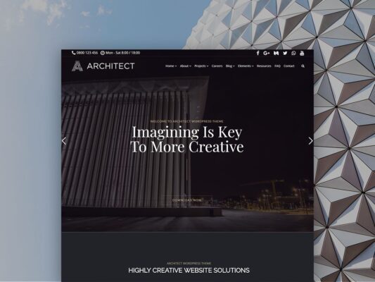 VisualModo – Architect 3.0.4 主题下载