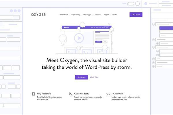 Oxygen Builder v6.1.0-beta.4 + v4.9.6 + Addons 可视化的 WordPress 页面构建器插件下载