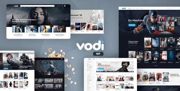 Vodi v1.2.13 – 电影视频流媒体WordPress主题下载