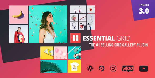 Essential Grid 3.1.12 高级网页网格布局构建插件下载
