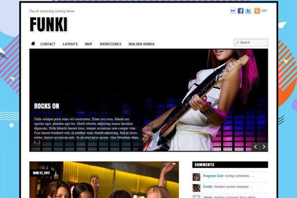 Themify Funki WordPress Theme 7.0.2 主题下载