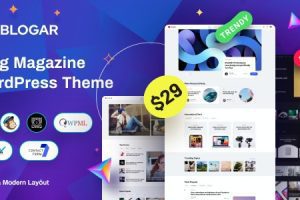 Blogar v1.3.3 WordPress博客主题下载
