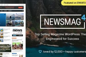 Newsmag v5.4.3.6 – 新闻杂志咨询博客WordPress主题下载