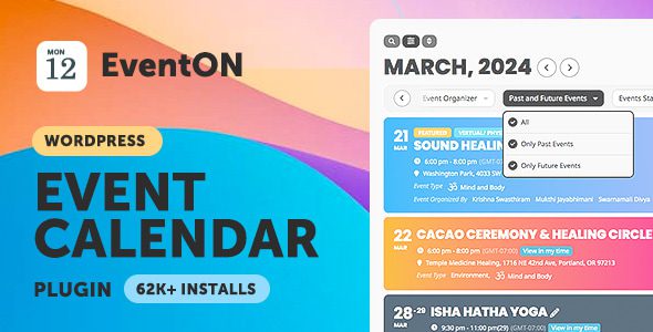 EventOn Calendar v5.0.10 (基础插件)活动日历插件下载