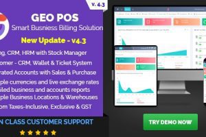 Geo POS v8.0 – 销售点、计费和库存管理器应用程序源码下载