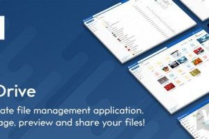 BeDrive v.3.2.0 文件共享和云存储PHP源码下载