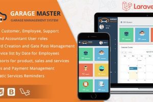 Garage Master v4.6.5 – 车库管理系统源码下载