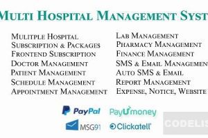 Multi Hospital 19 April 2026 – 医院管理系统（软件即服务应用程序）源码下载