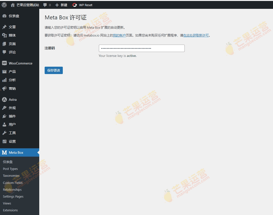 Meta Box-AIO 自定义元框和自定义字段插件破解版下载
