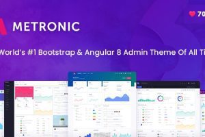 Metronic v9.5.0 源码破解下载– 响应式管理仪表板模板