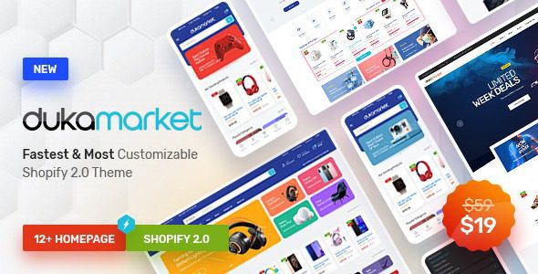 Dukamarket 多功能 Shopify 主题下载[21 March 2023]
