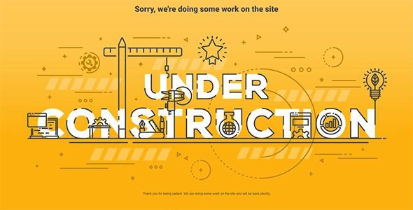 UnderConstructionPage PRO v.5.81 插件下载