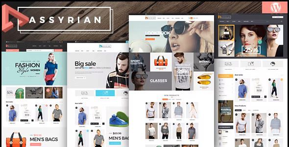 Assyrian v1.7.5 – 响应式时尚 WordPress 主题下载