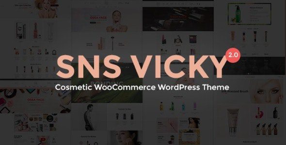 SNS Vicky v.3.4 – 化妆品 WooCommerce WordPress 主题下载