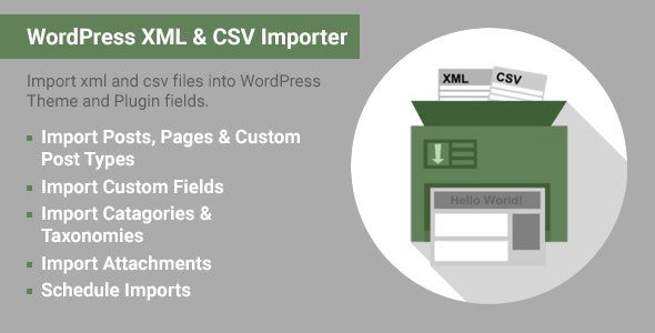 ImportWP Pro v.2.9.5 WordPress XML 和 CSV 导入器插件下载