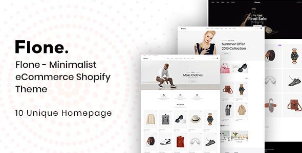 Flone v.2.0.8 最小轻便Shopify主题破解版下载