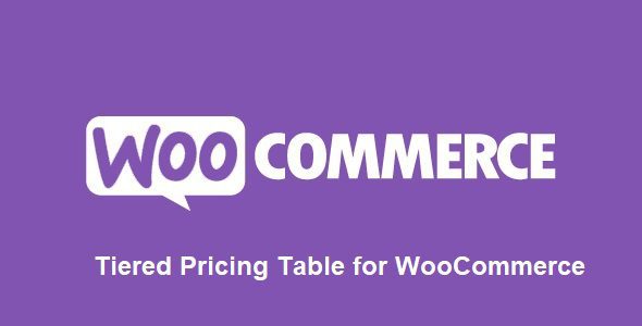 Tiered Pricing Table for WooCommerce v.9.0.1 分层阶梯定价插件下载
