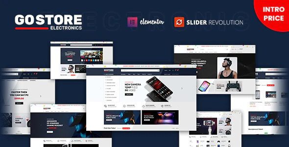 GoStore v1.7.2 – Elementor WooCommerce WordPress 主题下载