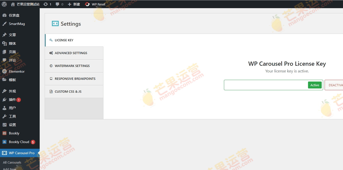 WordPress Carousel Pro 自定义轮播图库视频插件破解版下载
