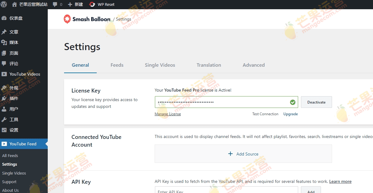 Feeds for YouTube Pro By Smash Balloon 同步推动YouTube内容到网站插件破解版下载