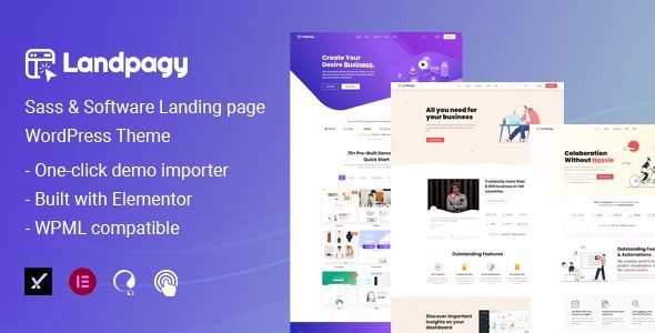Landpagy v1.10.0 多用途登陆页面 WordPress 主题下载
