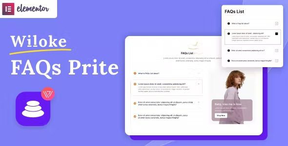 Wiloke FAQs Prite for Elementor v1.0.17 FAQ标签组件插件下载