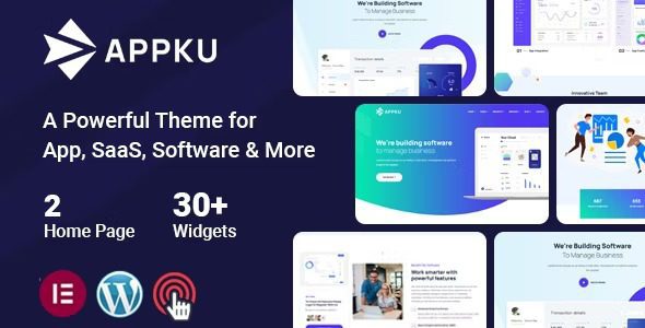 Appku v.1.0.2 SaaS登陆页WordPress主题下载
