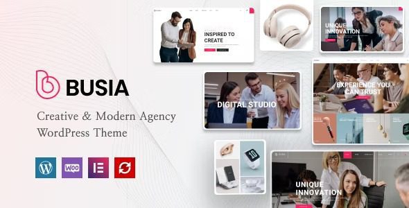 Busia v1.2.0 – 创意机构主题下载