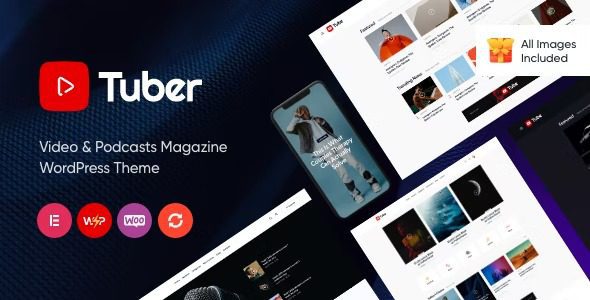 Tuber v1.1.2 – 视频博客&Podcast WordPress主题下载
