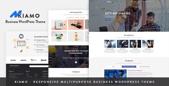Kiamo v1.2.5 – 反应灵敏的商业服务WordPress主题下载