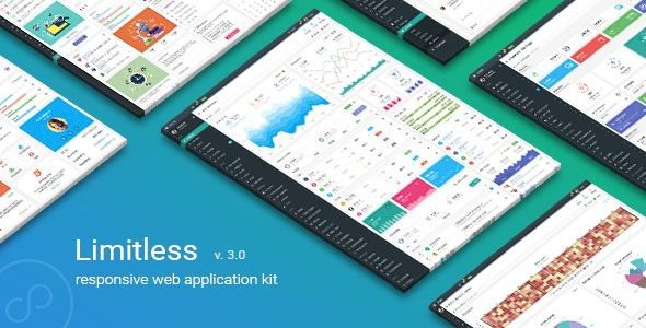 Limitless v4.0 – 响应式网络应用程序包HPHP源码下载