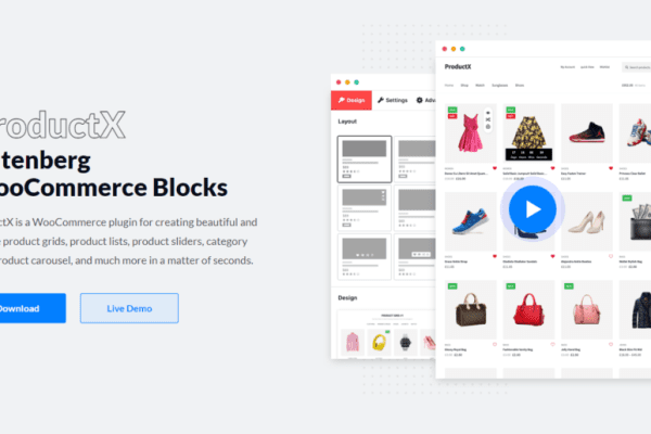 ProductX Pro v2.1.5 – WooCommerce 的古腾堡产品列表卡片插件下载