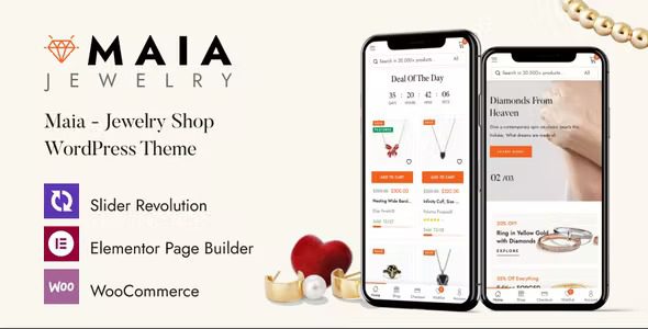 Maia v1.1.20 珠宝店WordPress主题下载