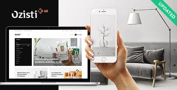 Ozisti v1.1.8 – 增强现实 WooCommerce 主题下载