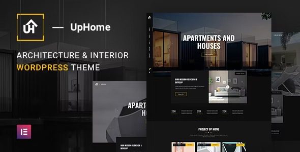 UpHome v4.0.1 – 现代建筑 WordPress 主题下载