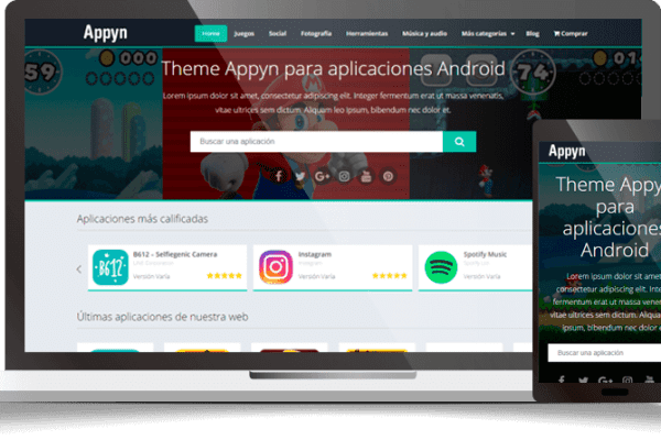 Appyn v2.0.15 – Themespixel WordPress 主题下载