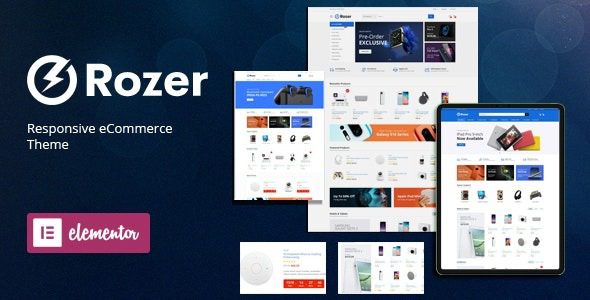 Rozer v1.0.1 – 数字电子商务 WordPress 主题下载