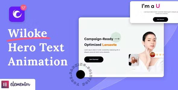 Wiloke Hero Text Animation for Elementor v1.0.22 插件下载