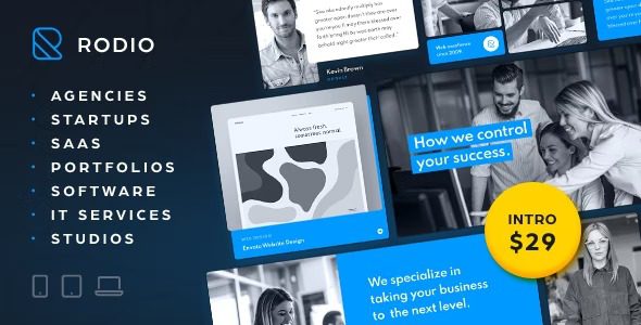Rodio v1.0.5 创意多用途 WordPress 主题下载