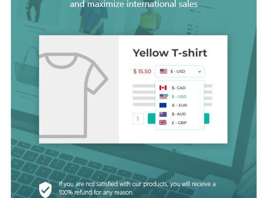 YITH Multi Currency Switcher for WooCommerce v1.27.0 多币种切换器插件下载