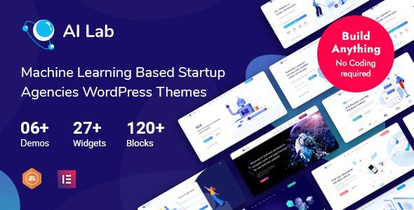 AI Lab v5.1.0 – 机器学习 WordPress 主题下载