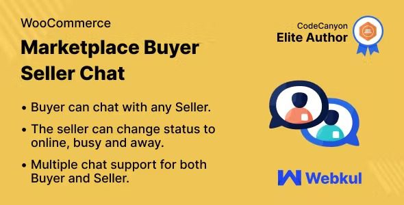 WordPress WooCommerce Marketplace Buyer Seller Chat Plugin v3.0.0 客服在线聊天插件下载